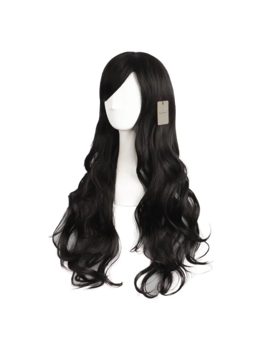 Women's Blood Red 28 Inch Lolita Long Curly 2 Ponytails Clip On Cosplay Wigs
